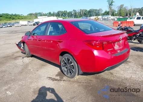 2019 Toyota Corolla Se from USA, damaged, VIN 2T1BURHE7KC125197